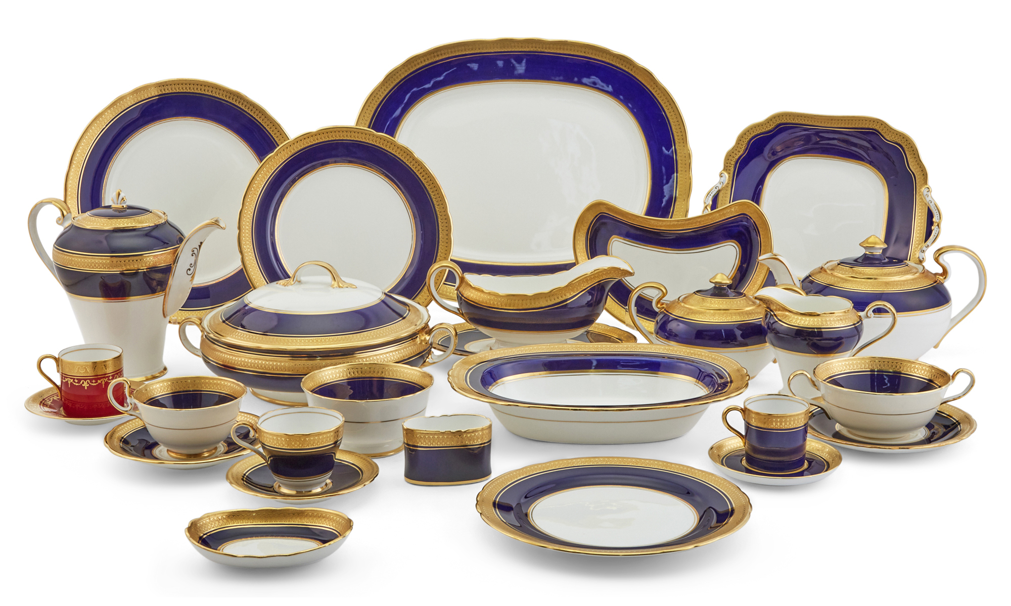 Lot image - Assembled Aynsley Buckingham