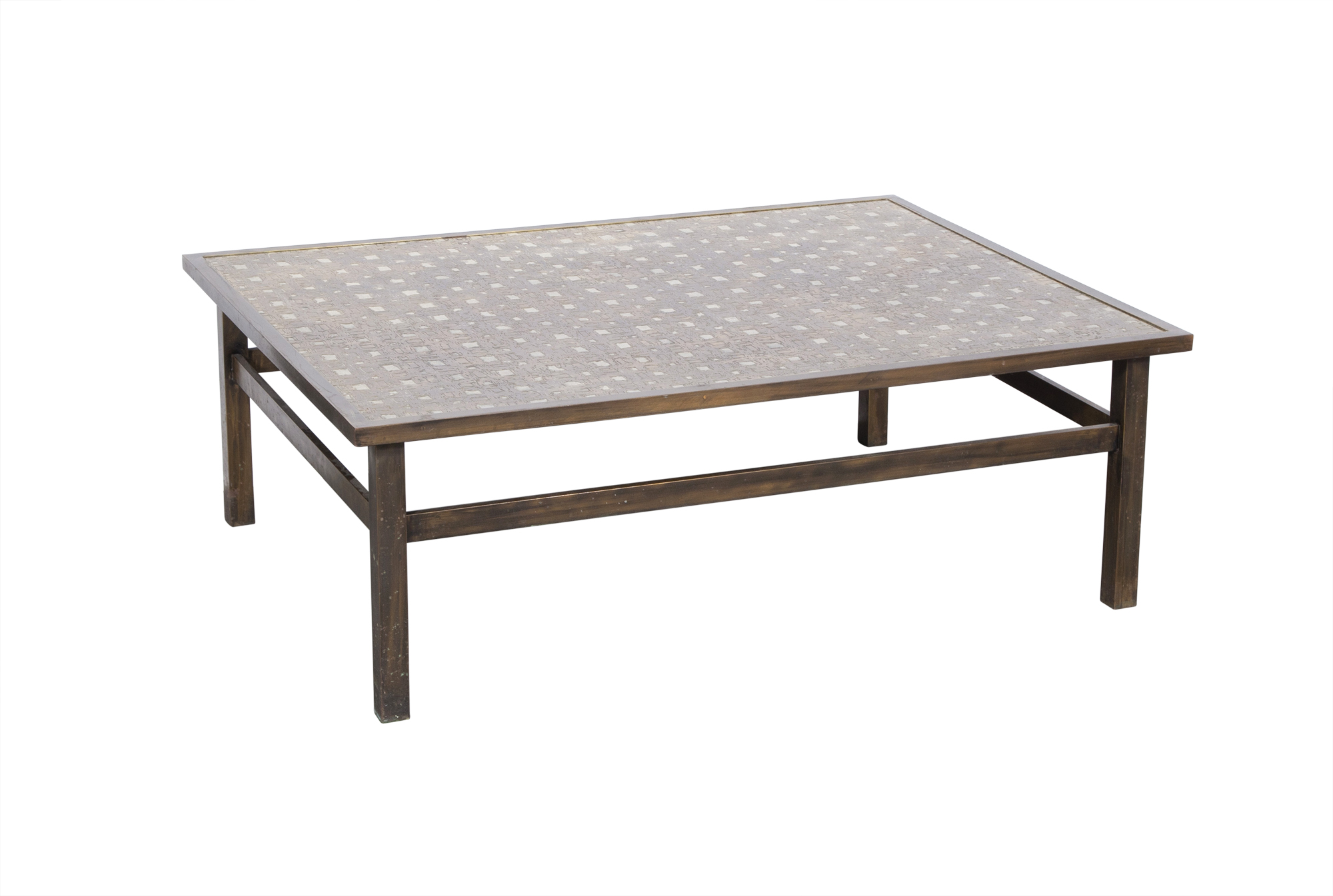 Lot image - Philip and Kelvin Laverne Acid Etched Patinated Bronze and Pewter Fantasia