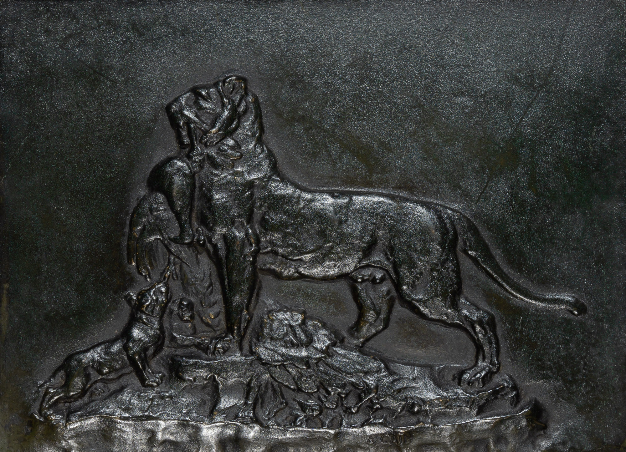 Lot image - Auguste Nicholas Cain