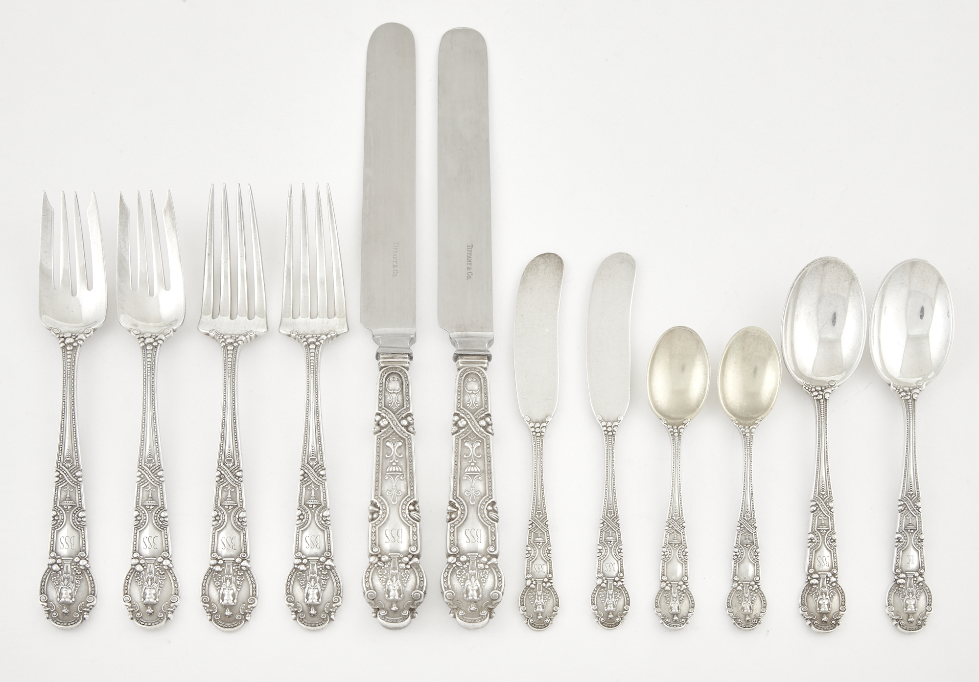 Lot image - Tiffany & Co. Sterling Silver Renaissance