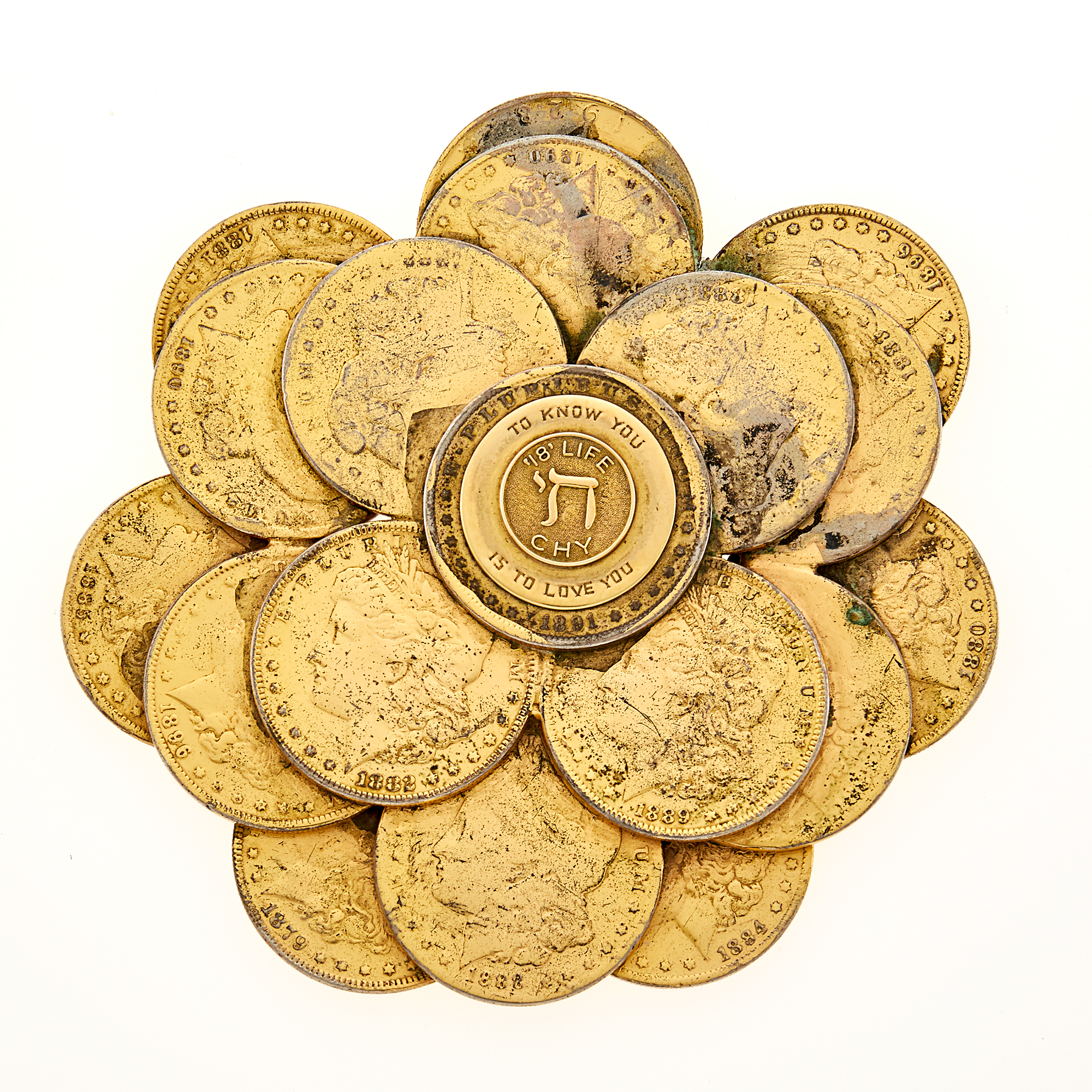 Lot image - Silver Dollar Paperweight