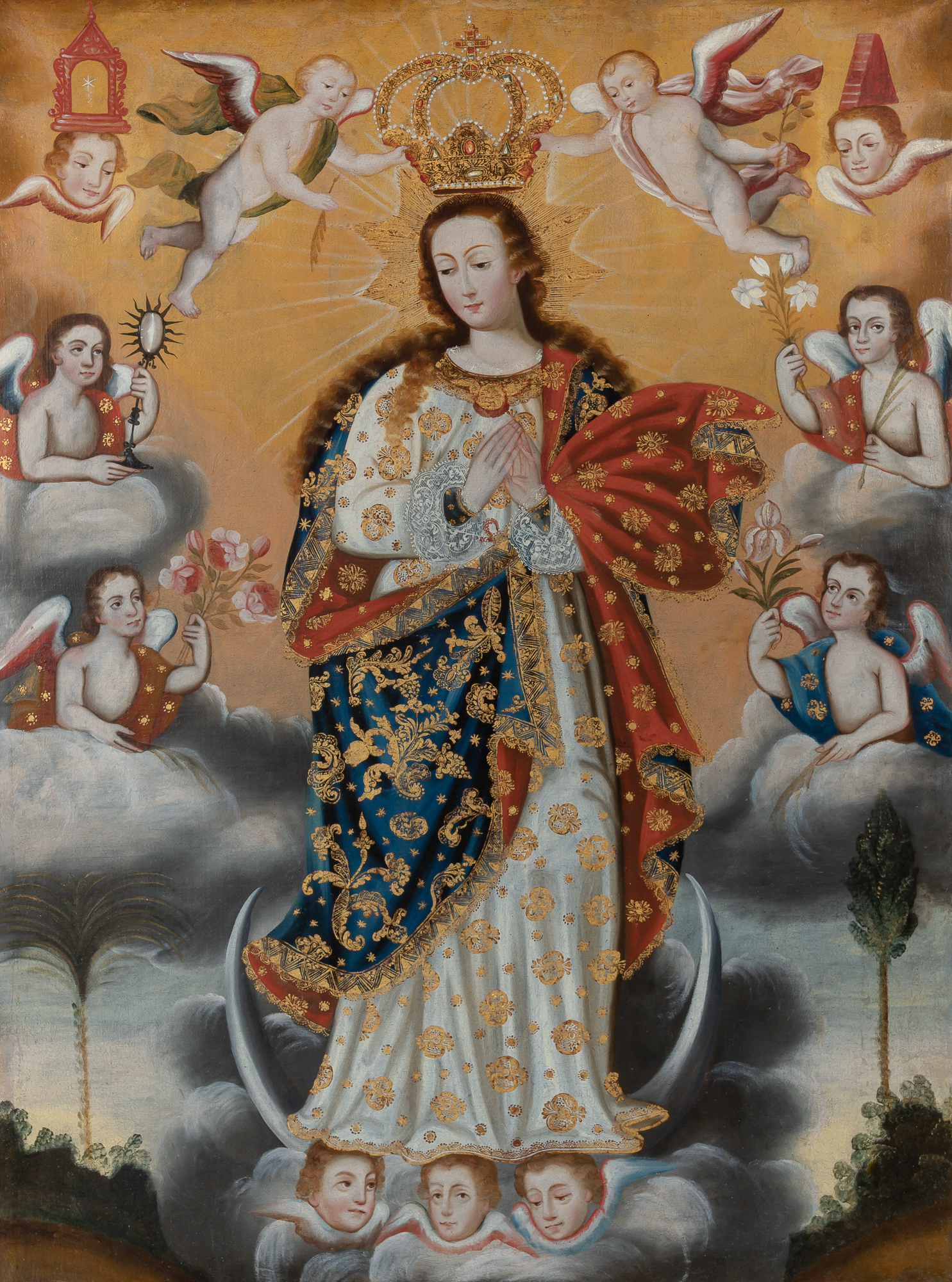 Lot image - Spanish Colonial School