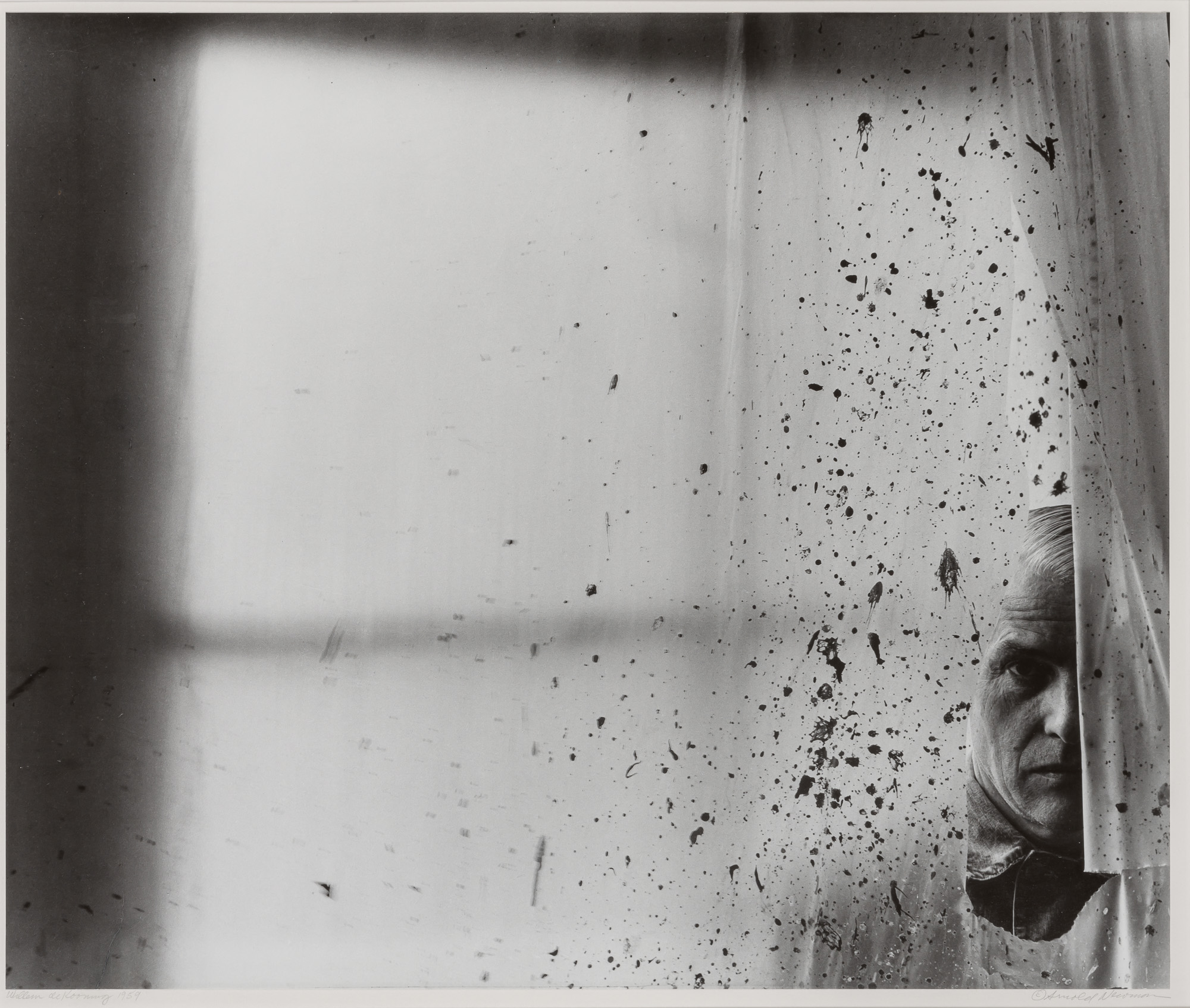 Lot image - NEWMAN, ARNOLD (1918-2006)  Willem de Kooning,