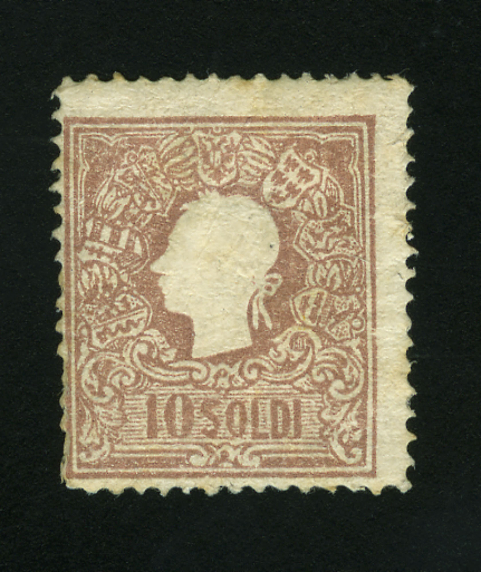 Lot image - Italian States Lombardy-Venetia 1859 10 Soldi Type II Scott 11