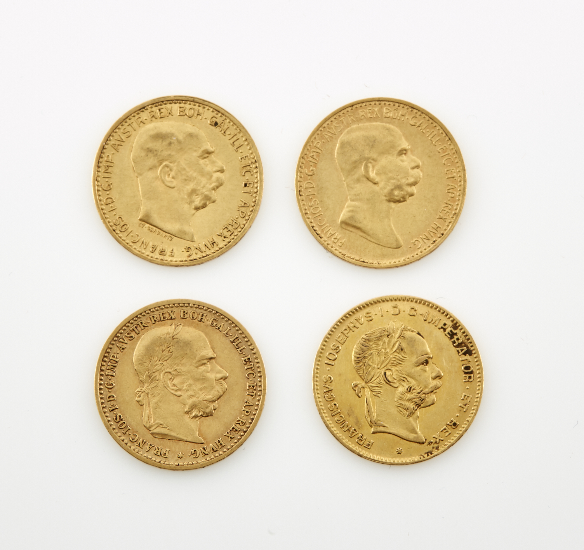 Lot image - Austria Ten Corona Gold