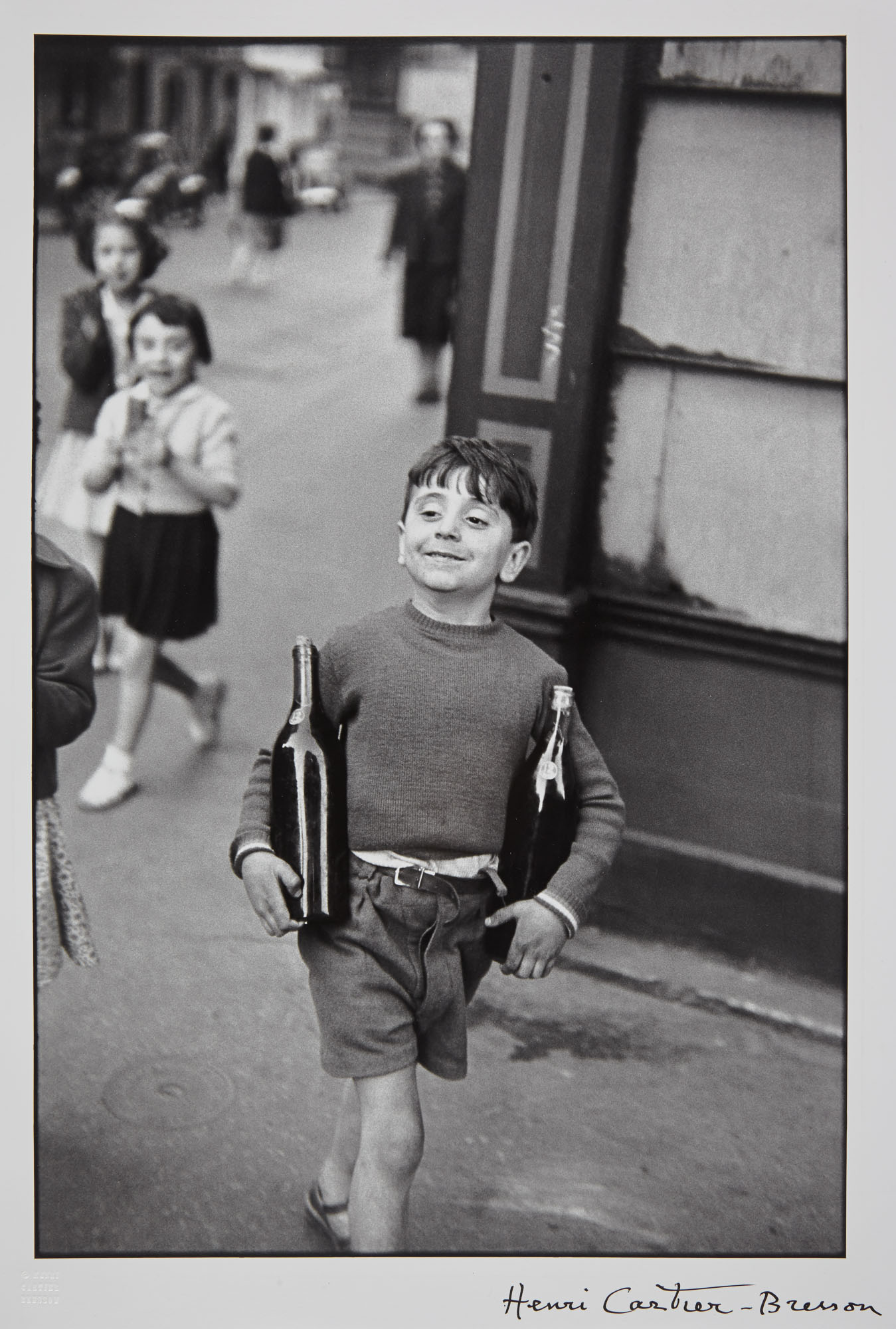 Lot image - CARTIER-BRESSON, HENRI (1908-2004)  Rue Mouffetard, Paris,