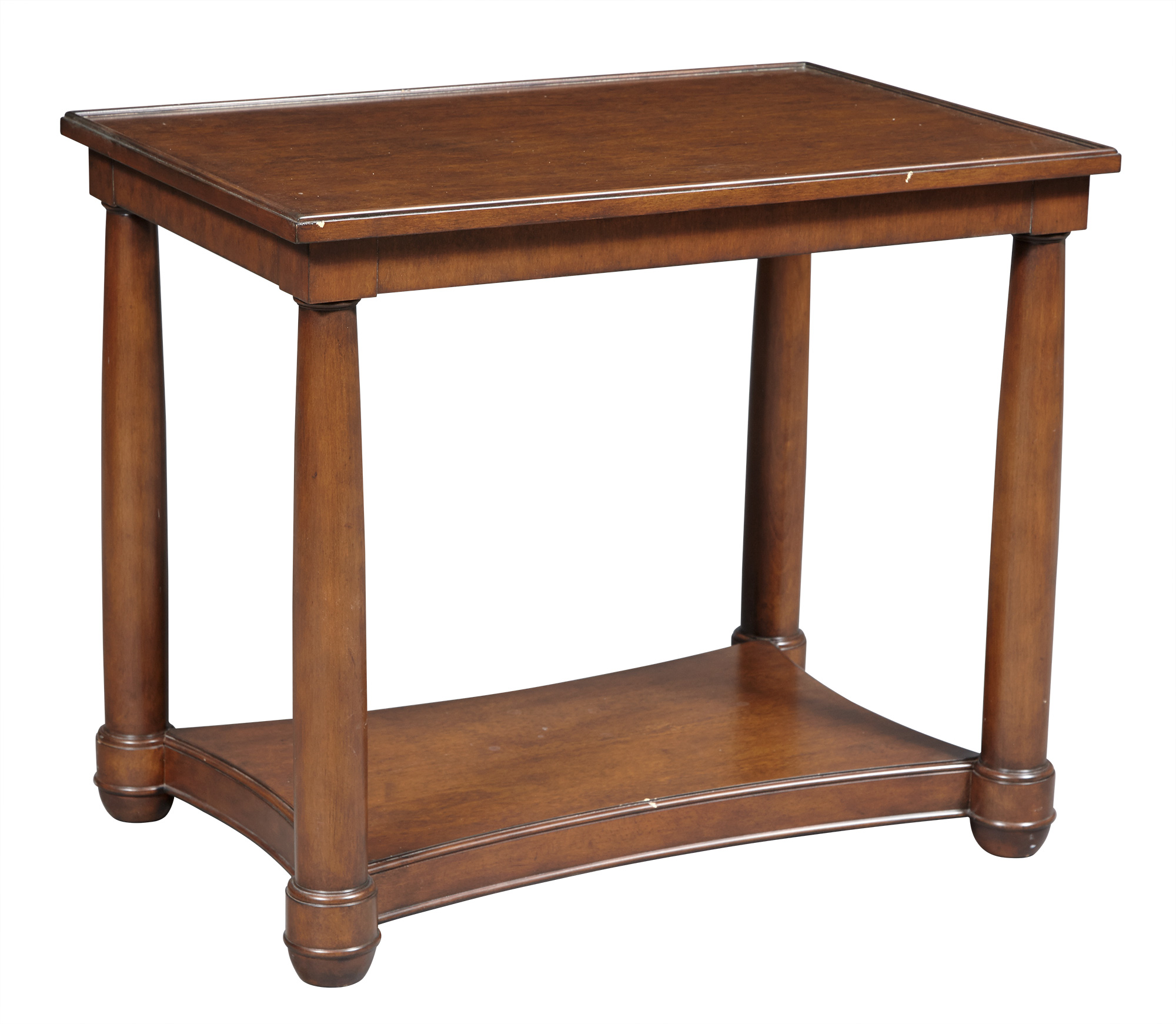 Lot image - Bunny Williams Mahogany Hamilton Side Table