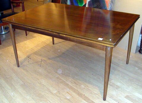 Lot image - Walnut Draw-Leaf Dining Table