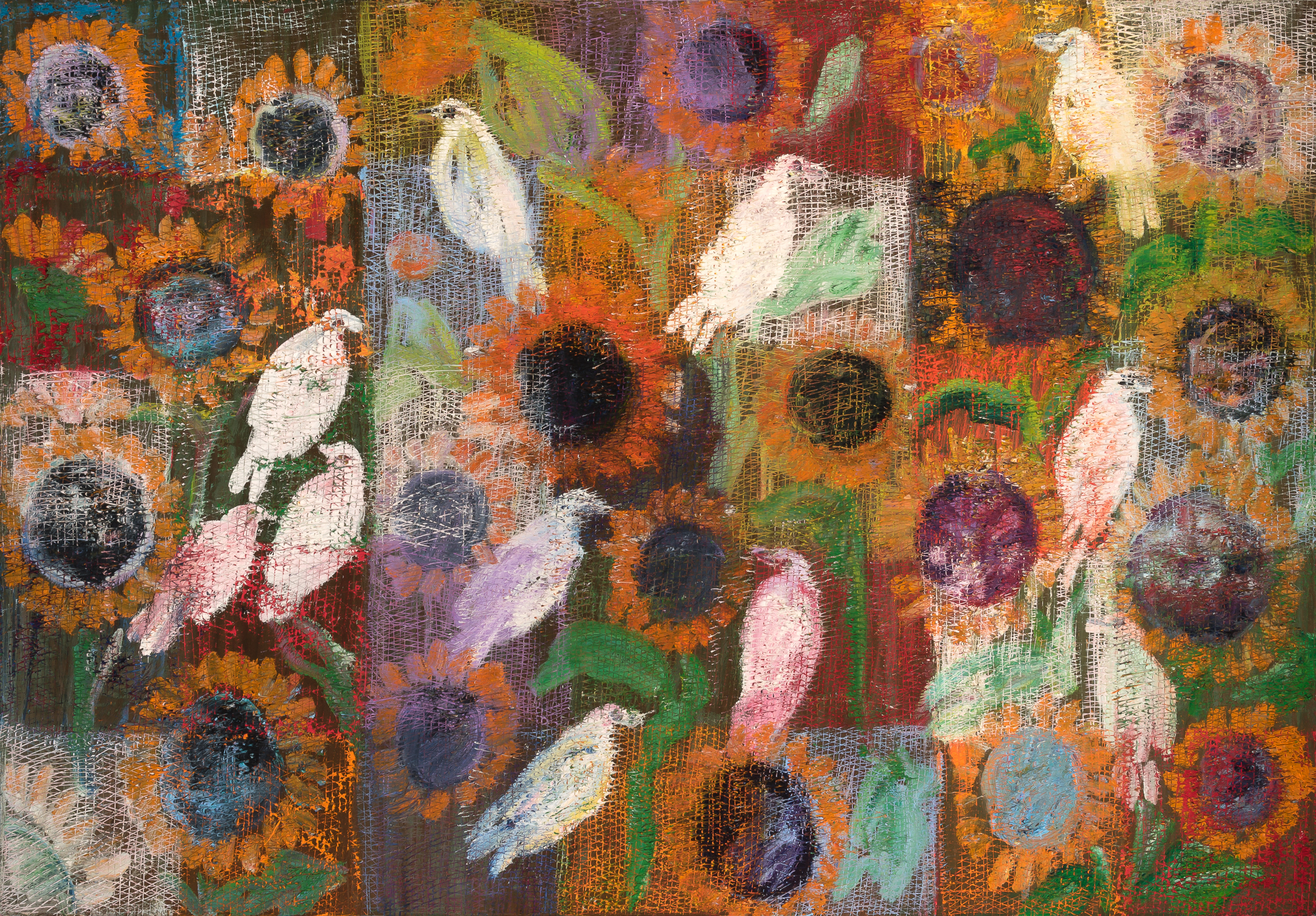 Lot image - Hunt Slonem