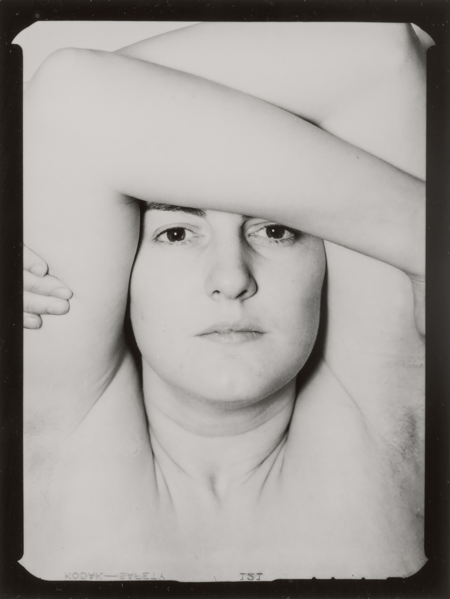 Lot image - CALLAHAN, HARRY (1912-1999)  [Eleanor, arms raised],