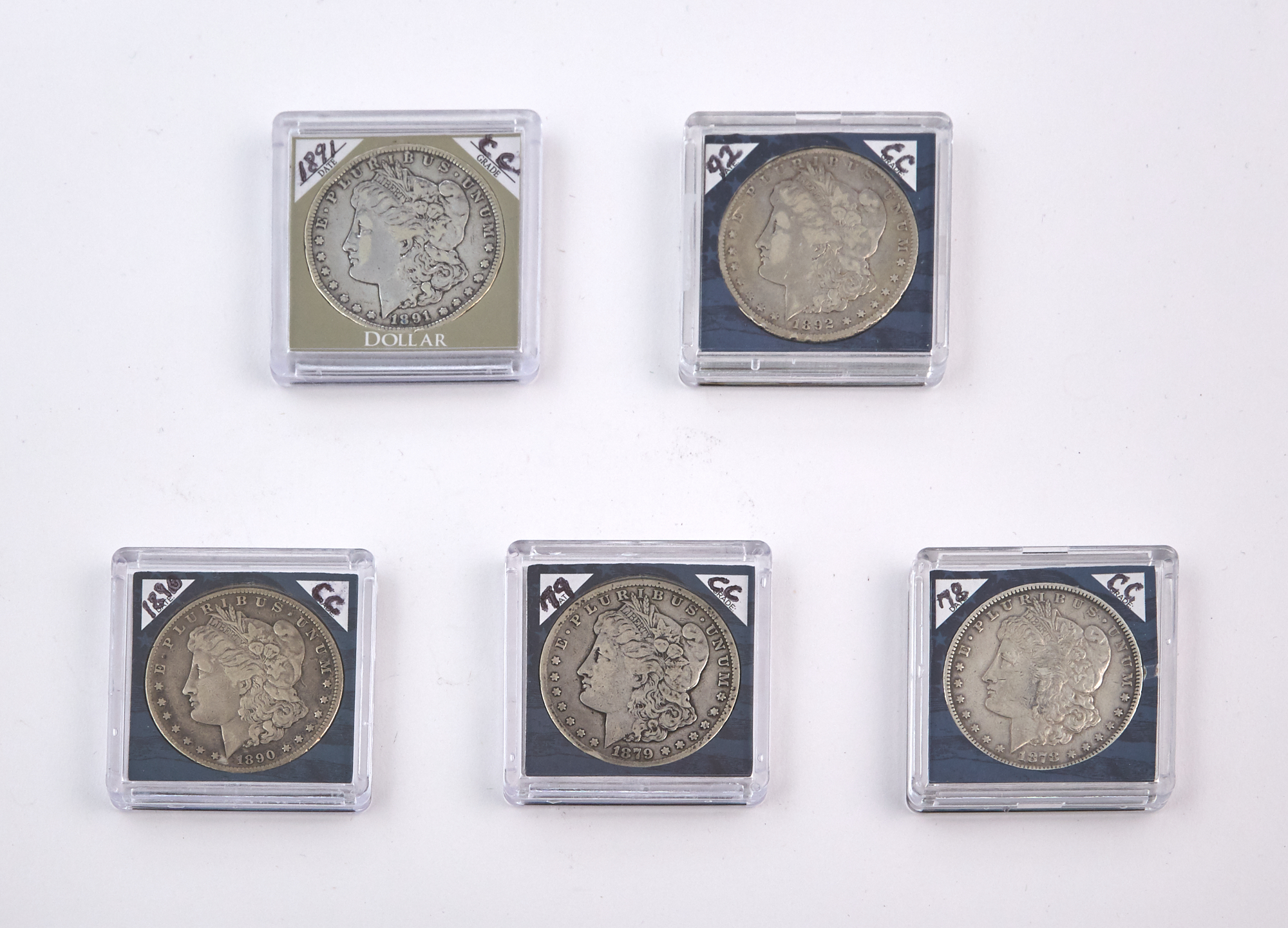 Lot image - United States Morgan Dollar Group