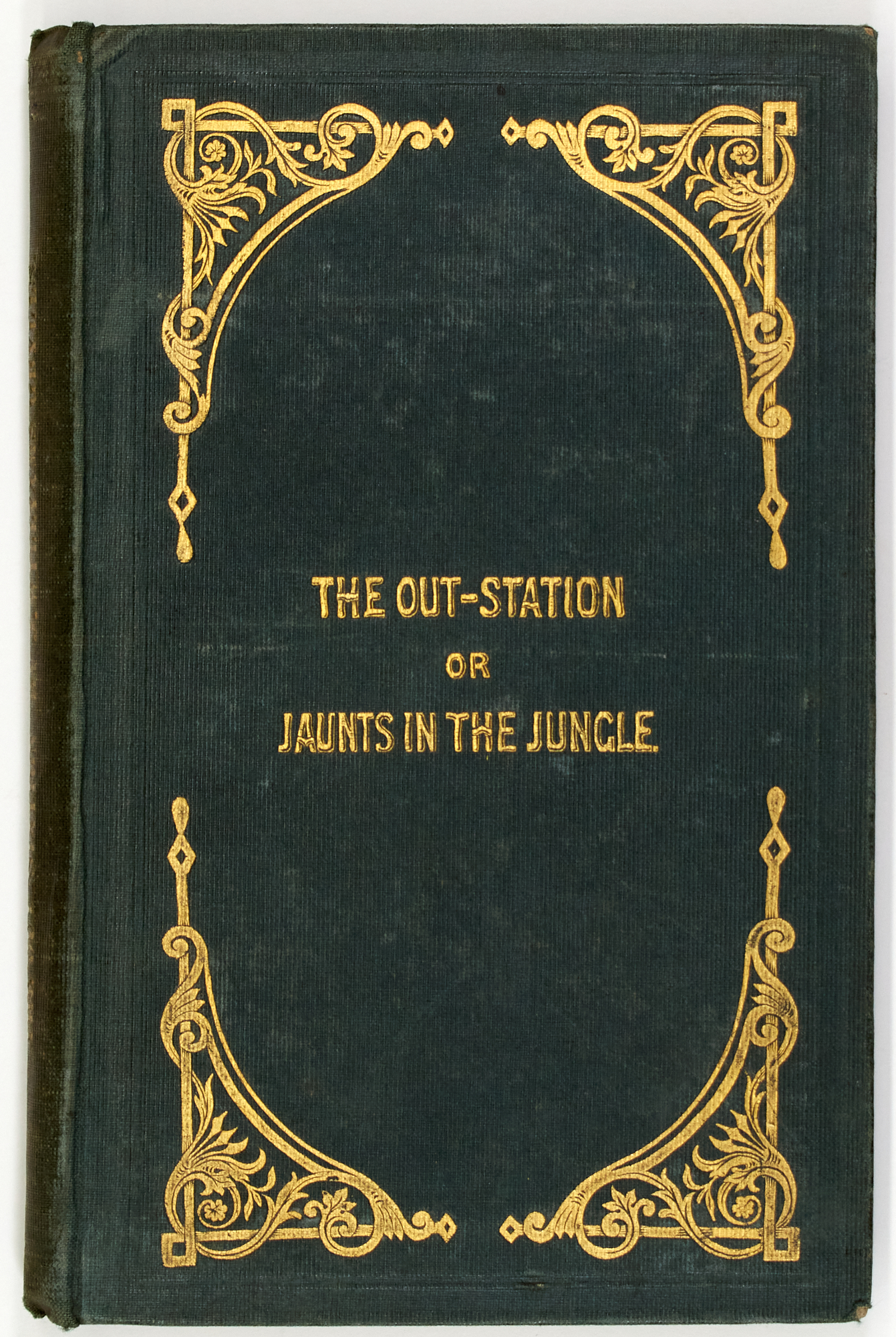 Lot image - [INDIA-HUNTING]  GRYLLS, JAMES WILLYAMS. The Out-Station; or, Jaunts in the Jungle.