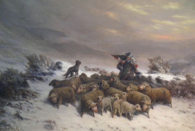 Lot image - August Friedrich Albrecht Schenck