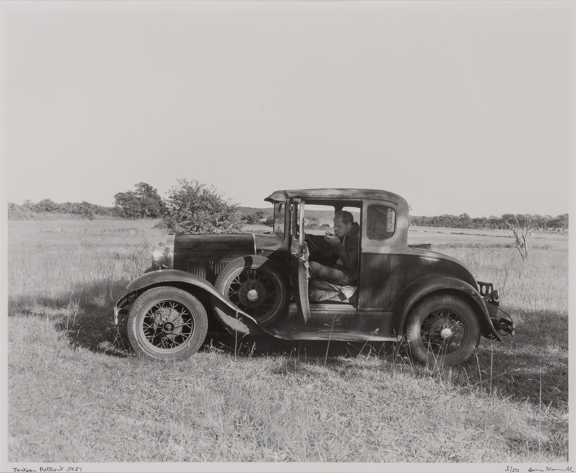 Lot image - NAMUTH, HANS (1915-1990)  Jackson Pollock,