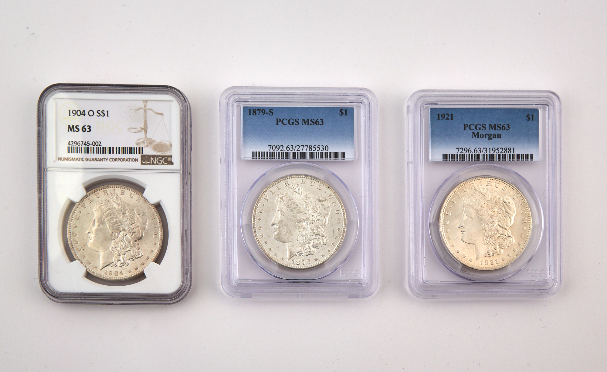Lot image - United States Morgan Dollars 1879-1921