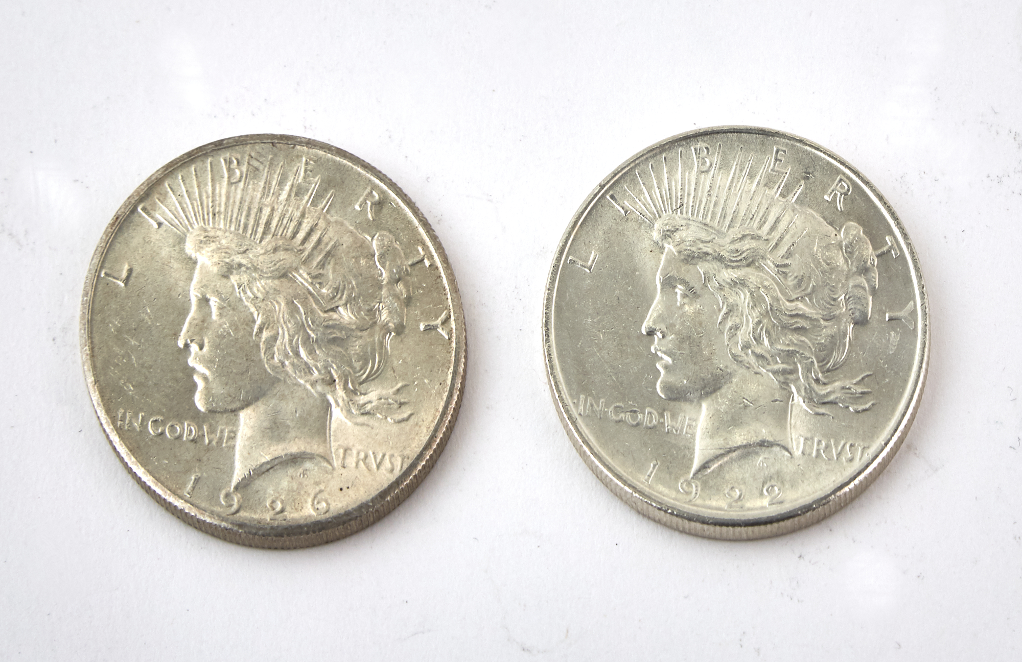 Lot image - United States Peace Dollar Roll