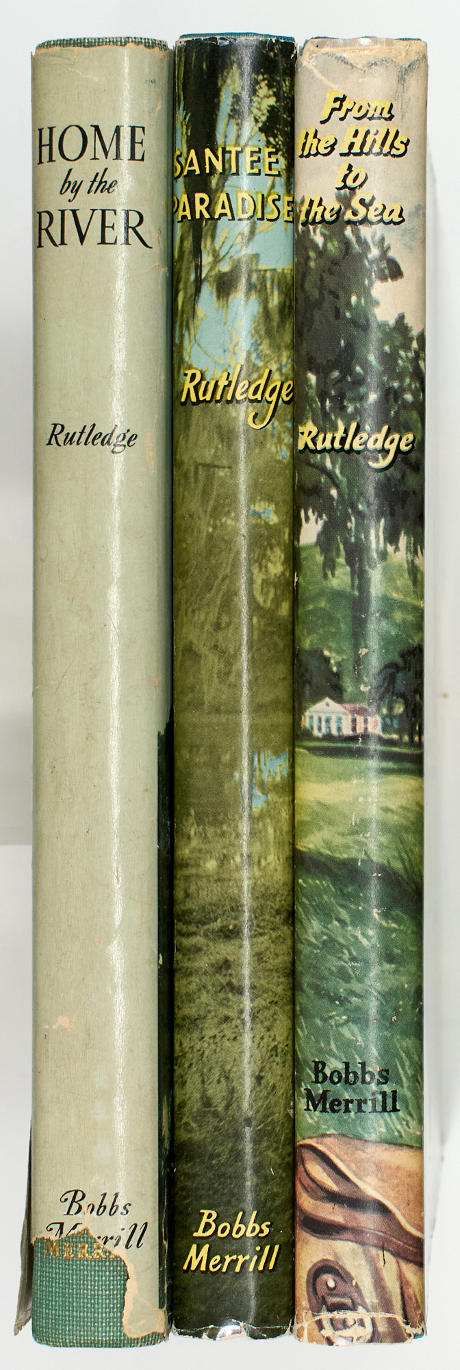 Lot image - [AMERICA-HUNTING]  RUTLEDGE, ARCHIBALD. Home by the River.