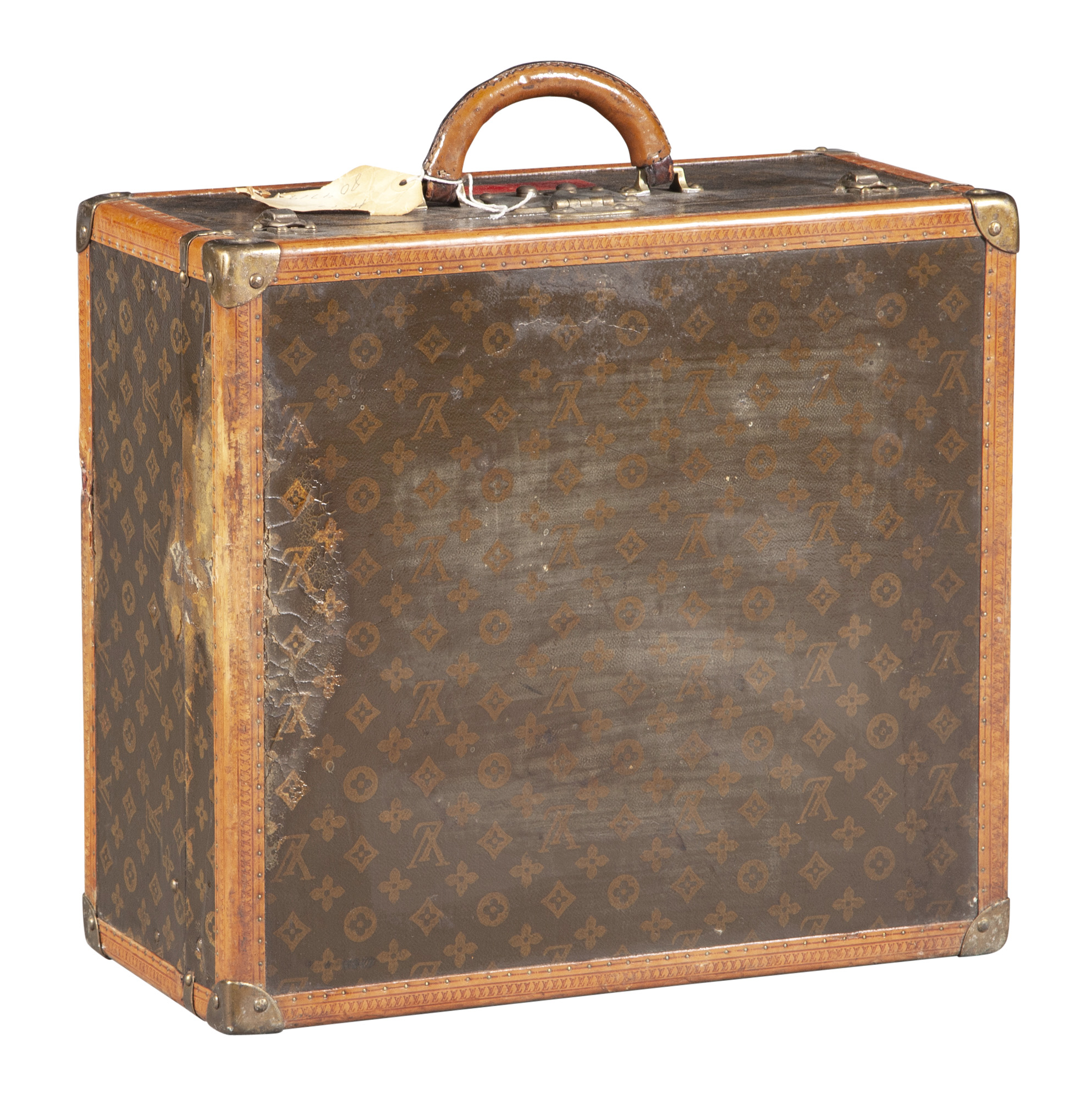 Lot image - Louis Vuitton Monogram Canvas Hat Box