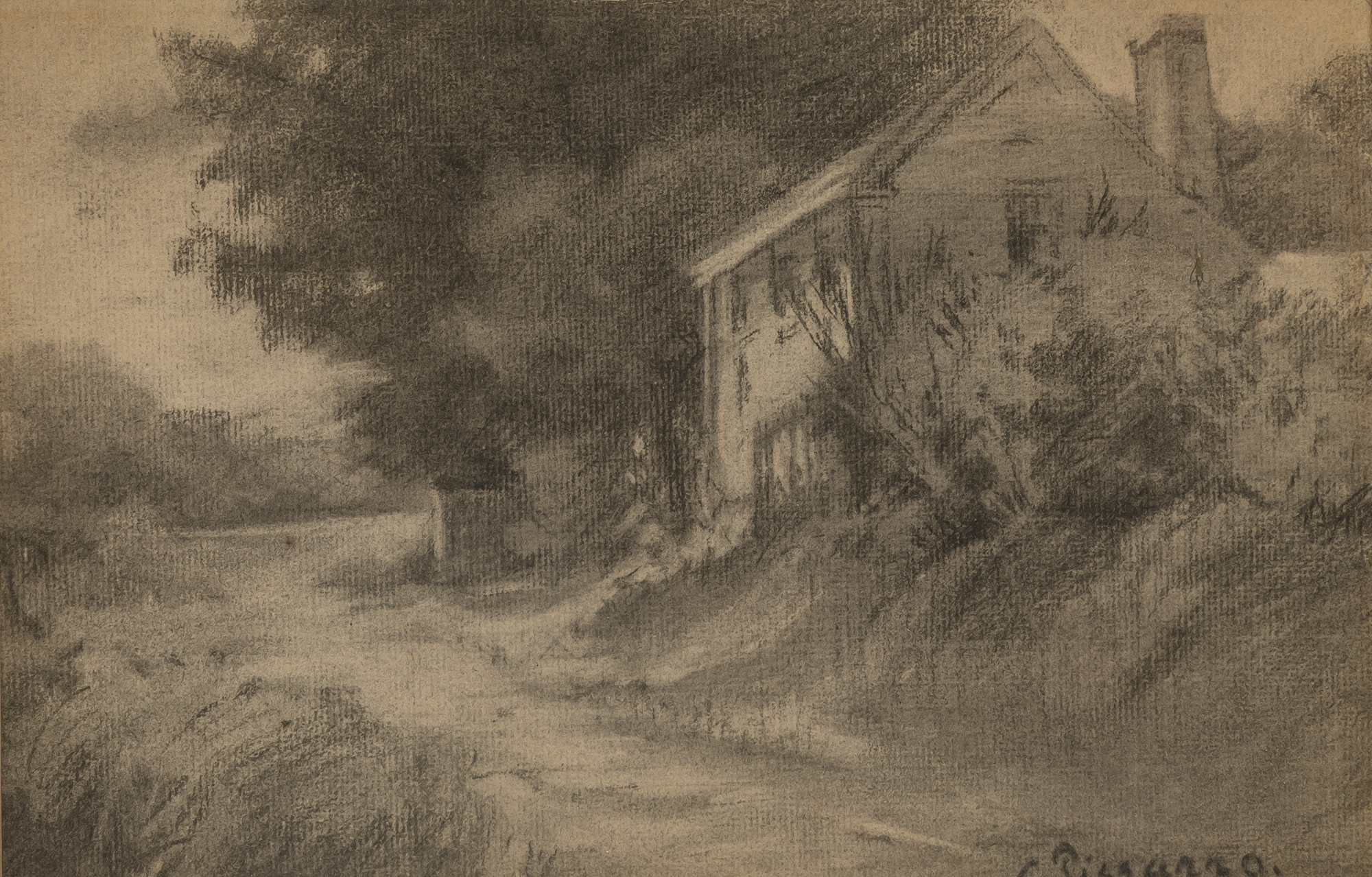 Lot image - Manner of Camille Pissarro