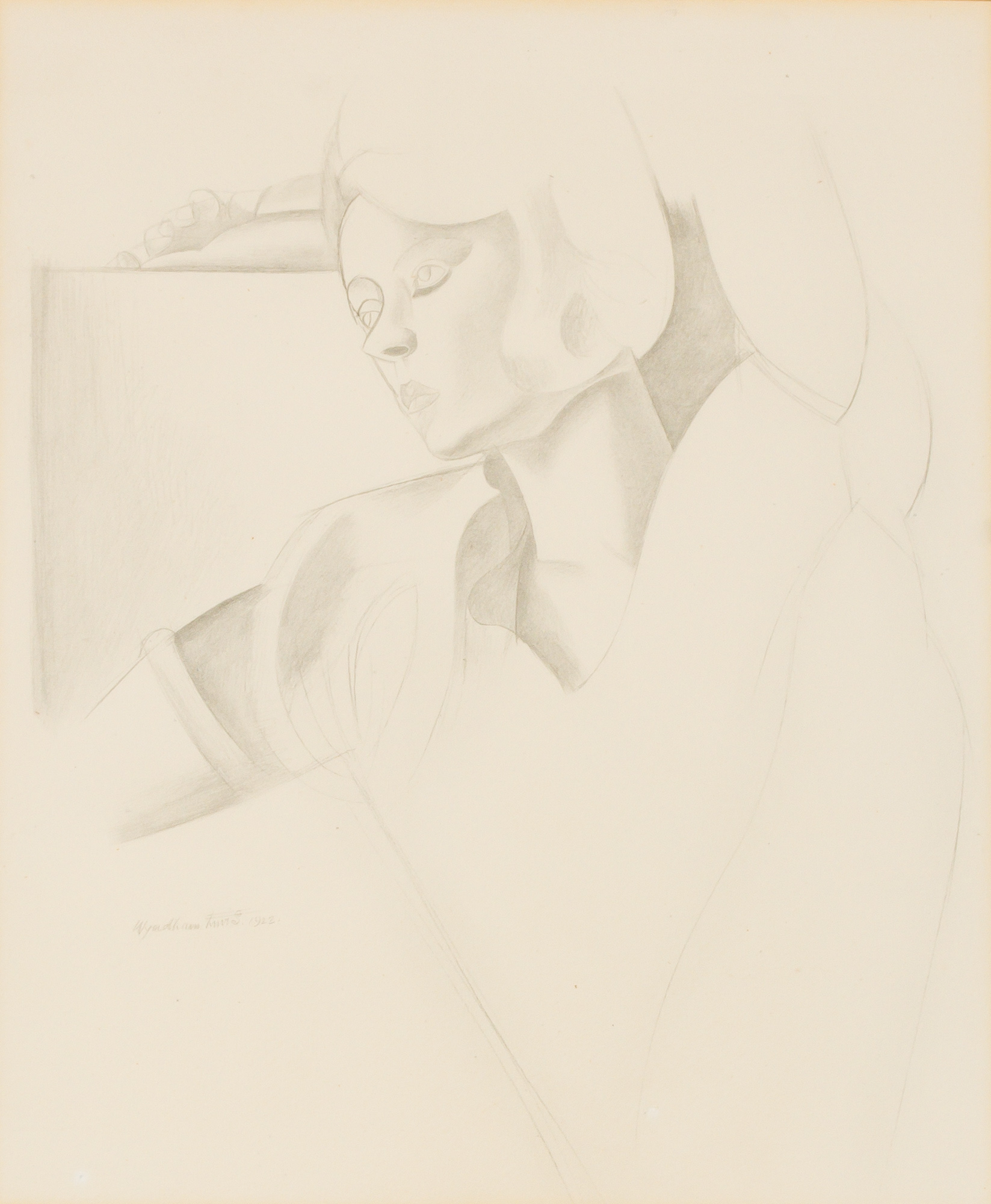 Lot image - Percy Wyndham Lewis