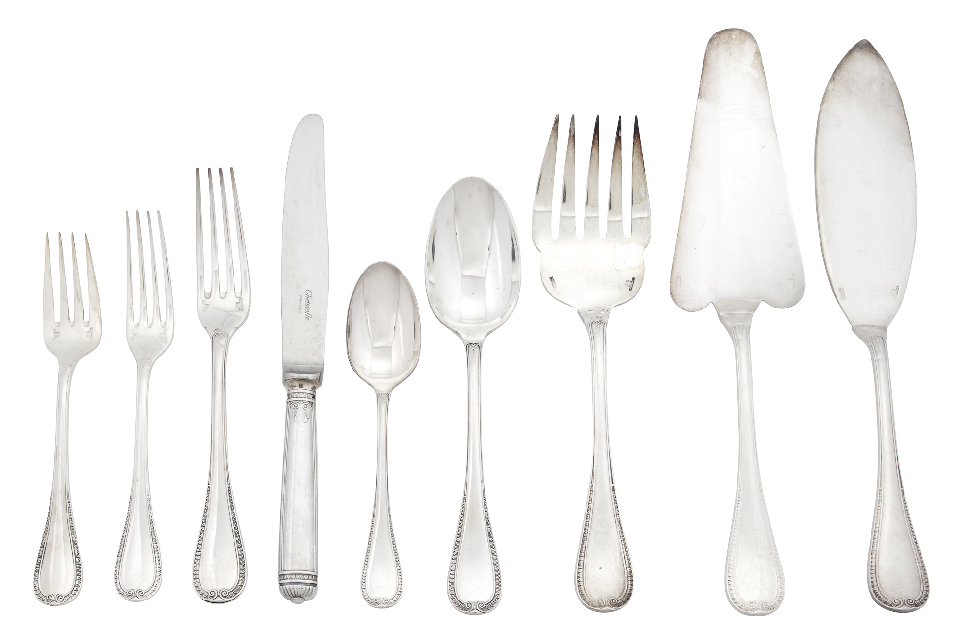 Lot image - Christofle Silver Plated Malmaison