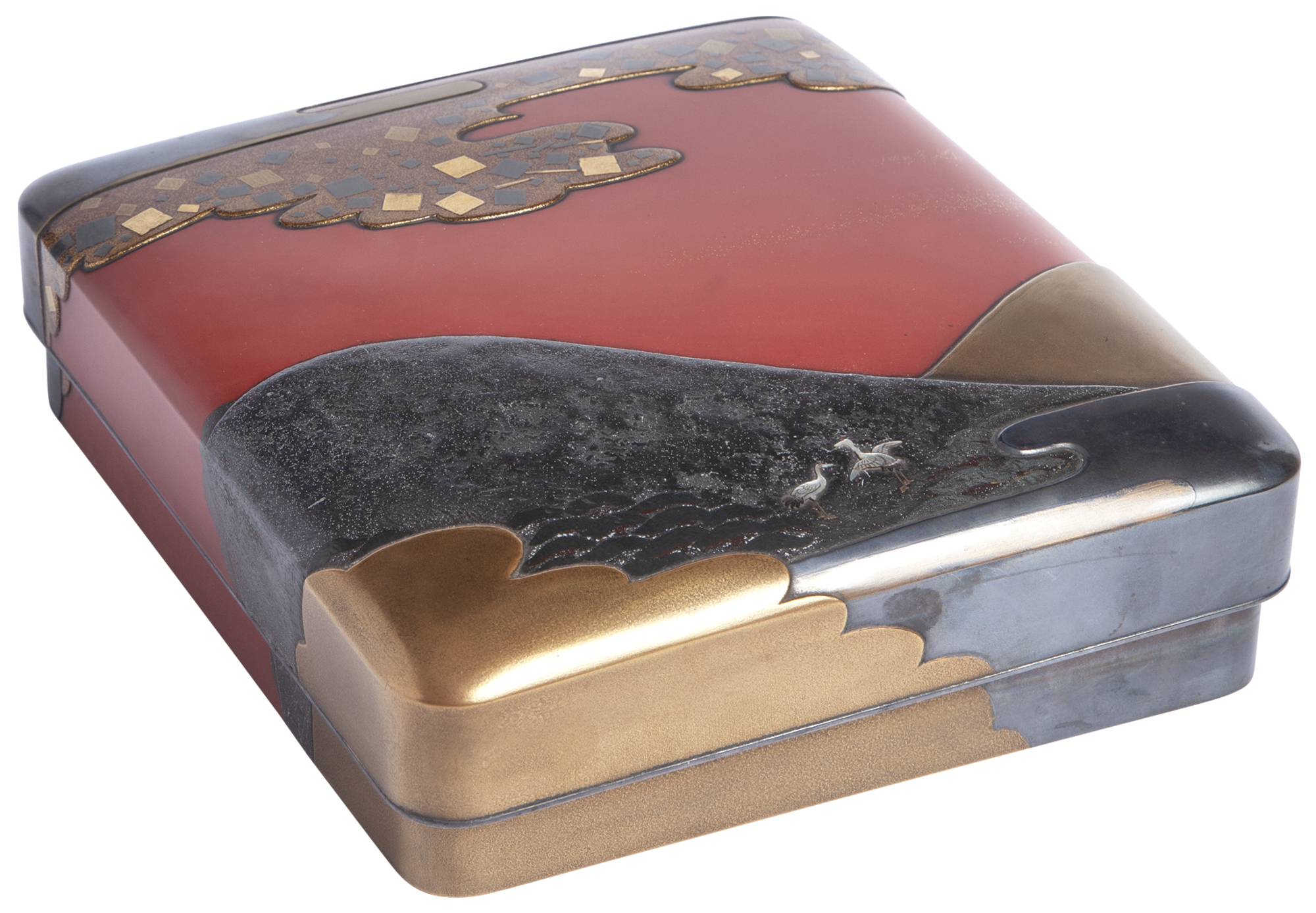 Lot image - Japanese Lacquer Suzuribako