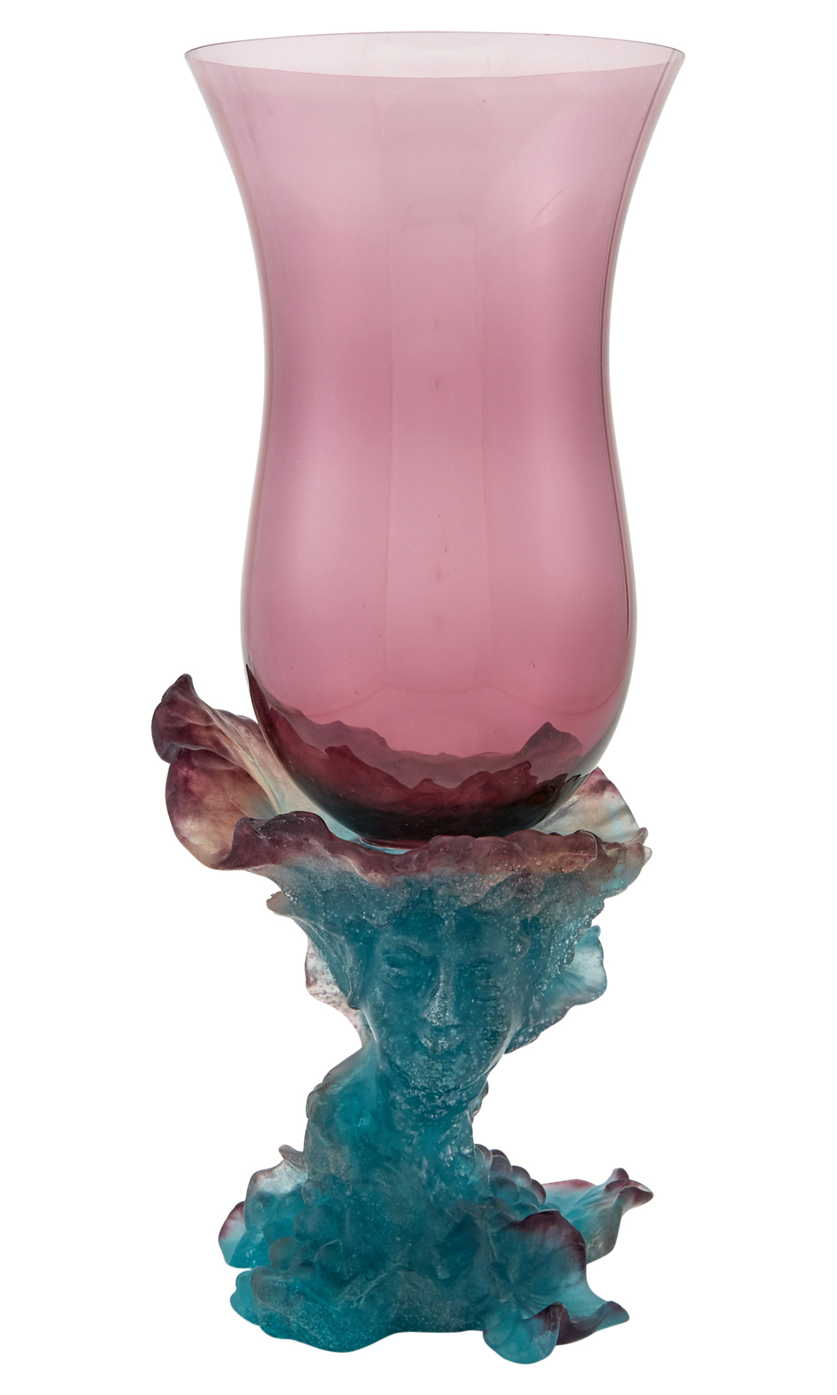 Lot image - Daum Pate de Verre Glass Photophore