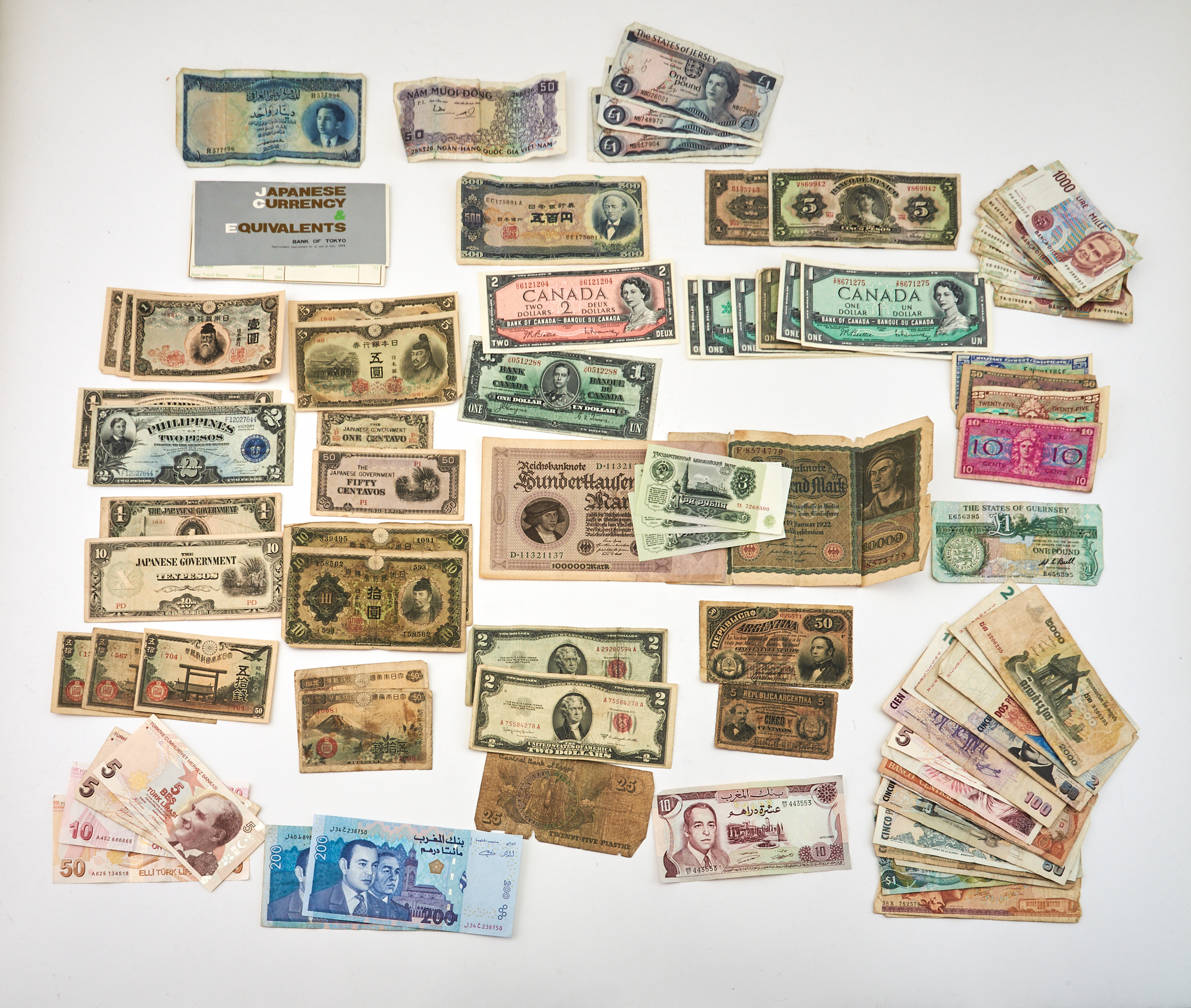 Lot image - Foreign Bank Note Group