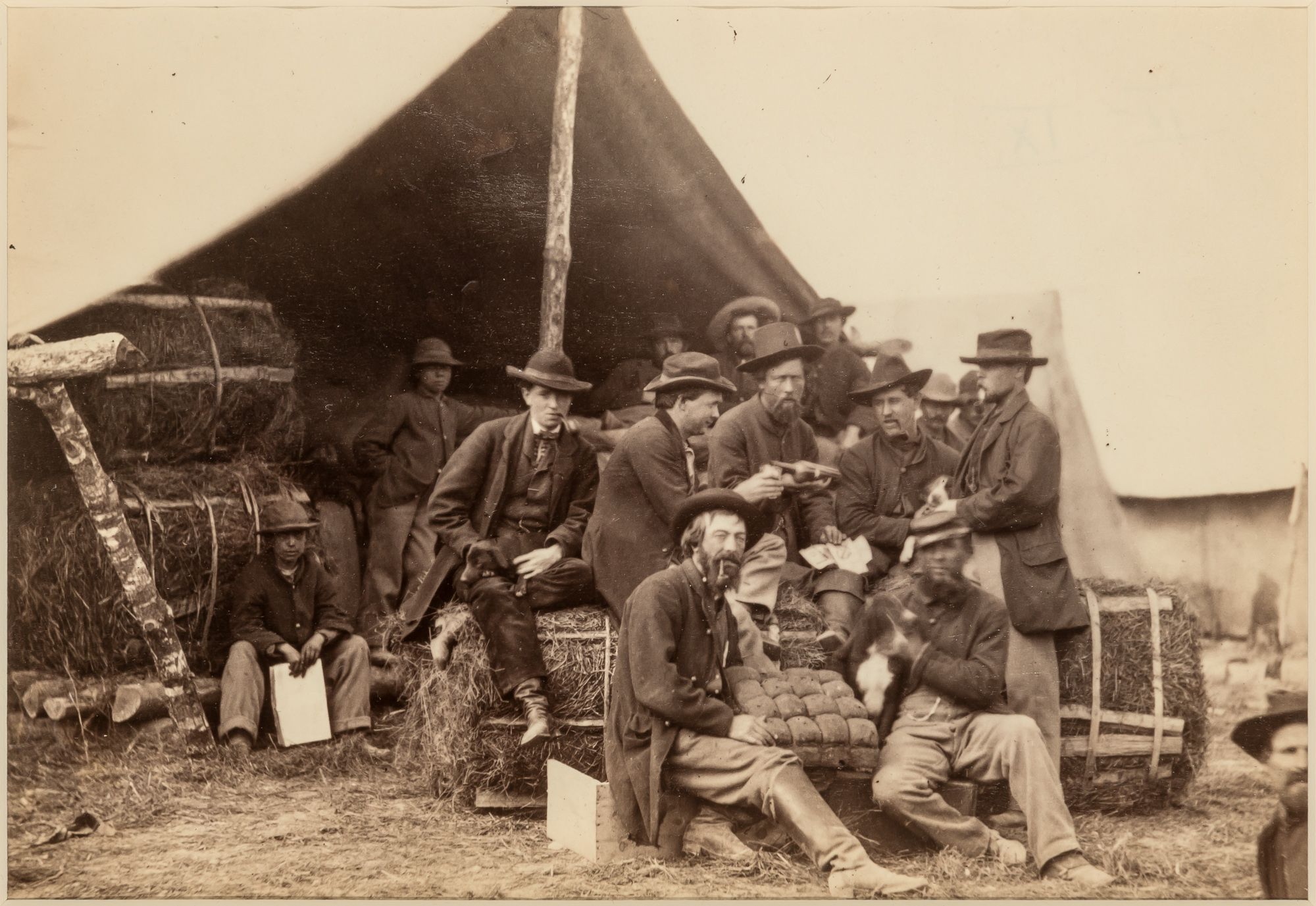 Lot image - GARDNER, ALEXANDER [attrib.] (1821-1882)  [Reporters and Illustrators],