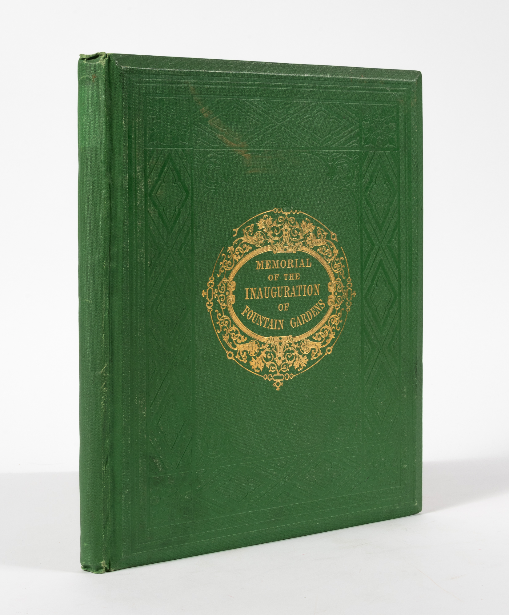 Lot image - [GARDENS - SCOTLAND]  Inaugural Ceremonies in Honour of the Opening of Fountain Gardens, Paisley.