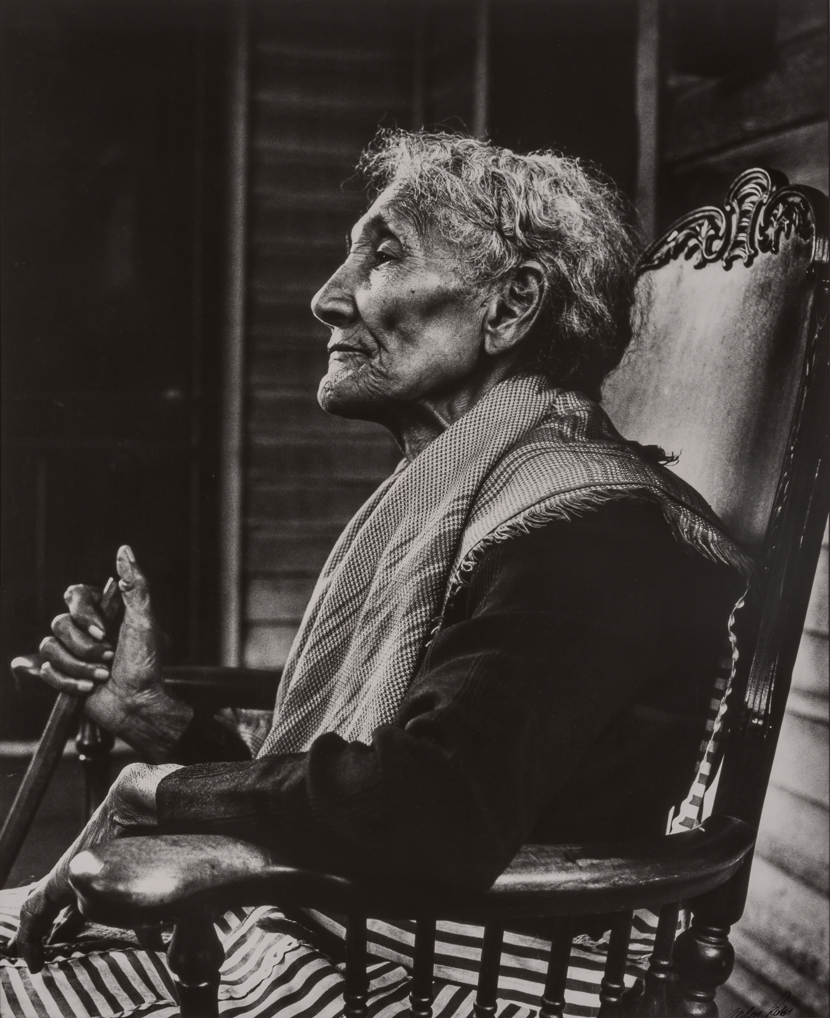 Lot image - PARKS, GORDON (1912-2006)  Mrs. Lucky Jefferson of Fort Scott, Kansas,