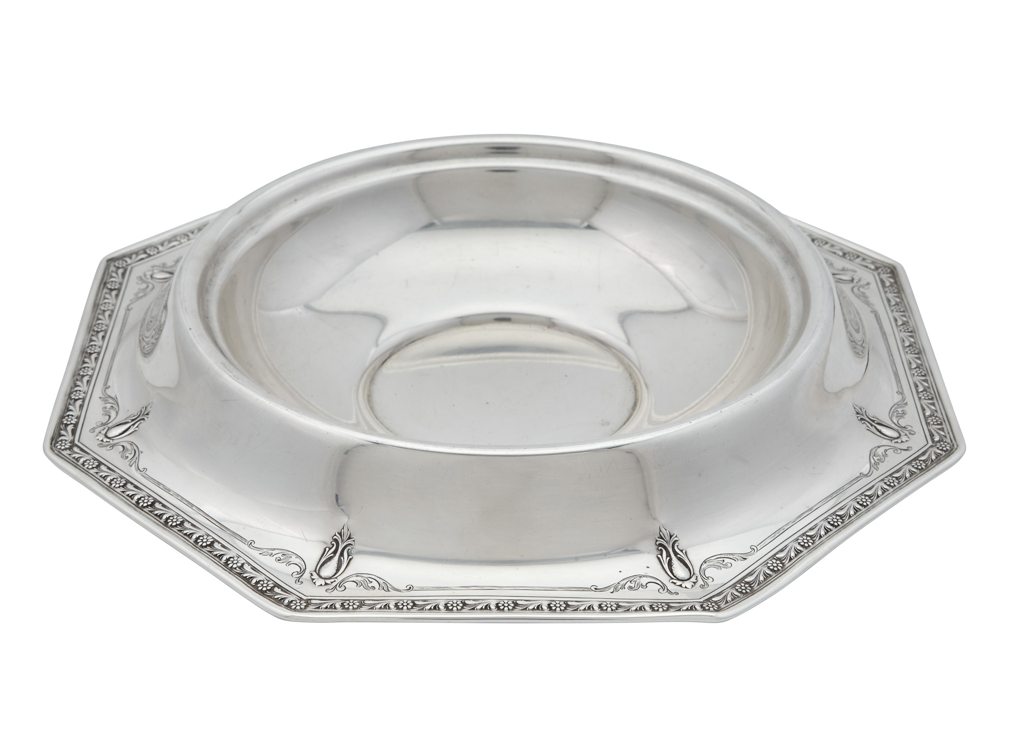Lot image - Gorham Sterling Silver Octagonal Bowl