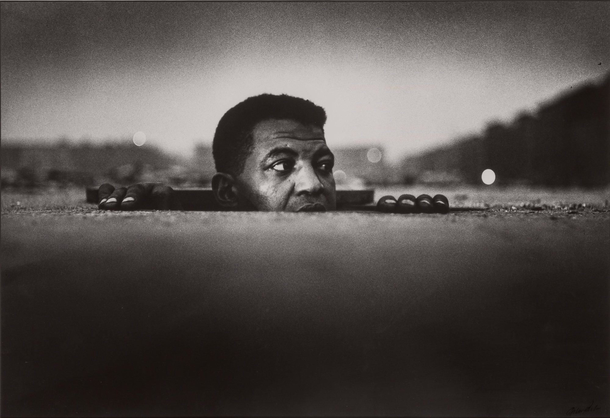 Lot image - PARKS, GORDON (1912-2006)  Emerging Man, Harlem,