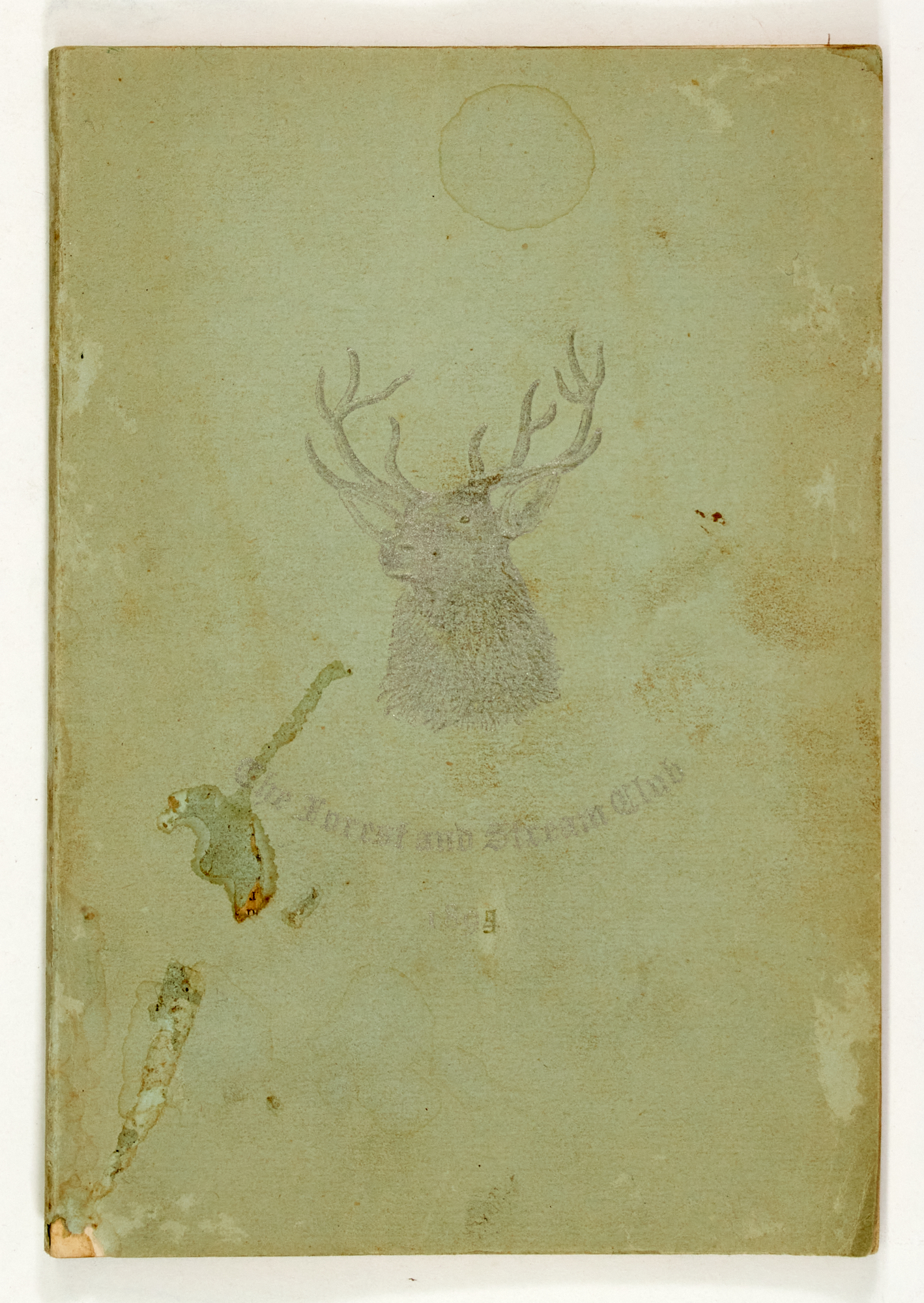 Lot image - [FOREST AND STREAM CLUB]  Constitution, By-Laws, Rules and Regulations, Forest and Stream Club. Wilmington, Vermont.