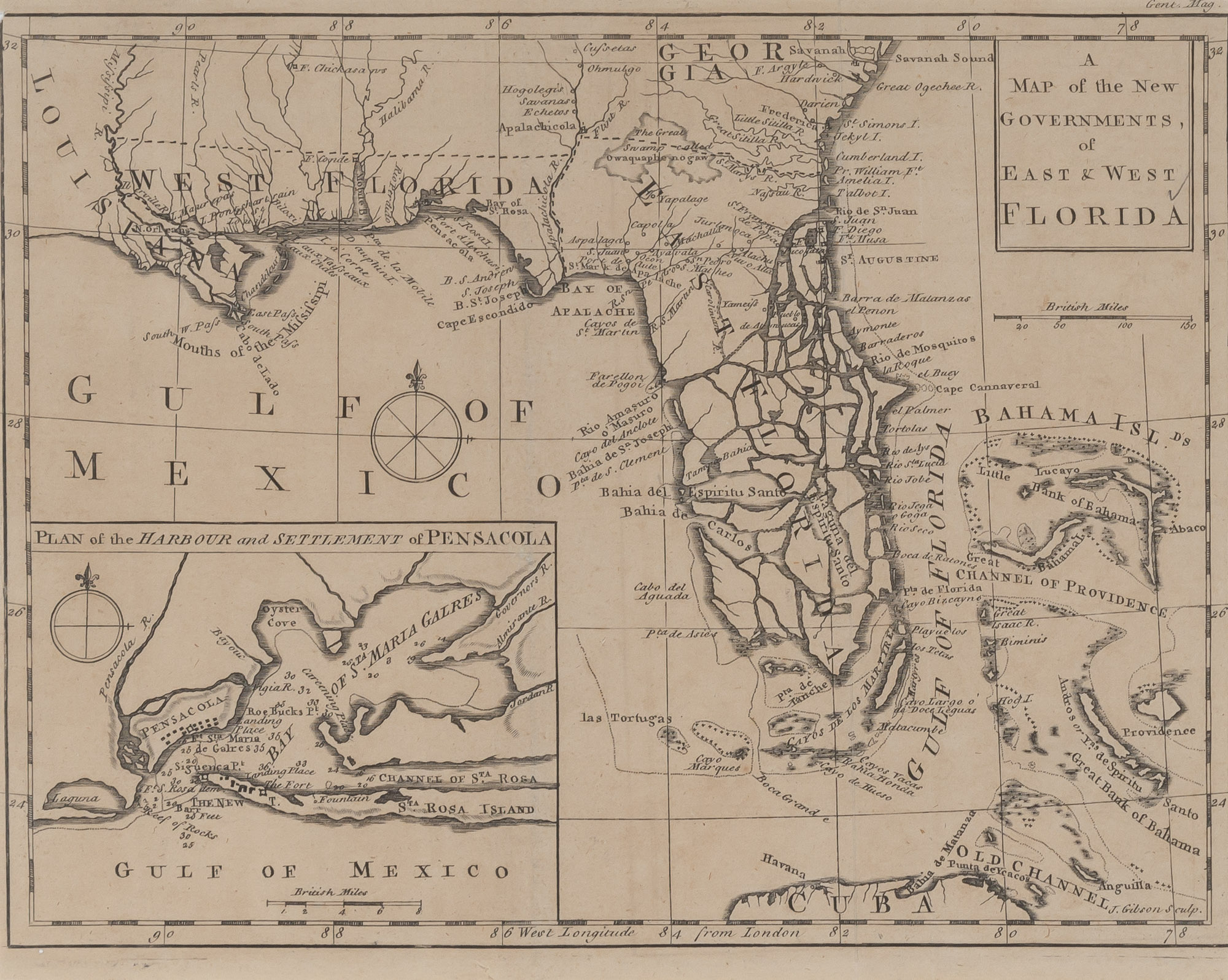 Lot image - [MAPS-FLORIDA]  Three small format English maps of Florida.