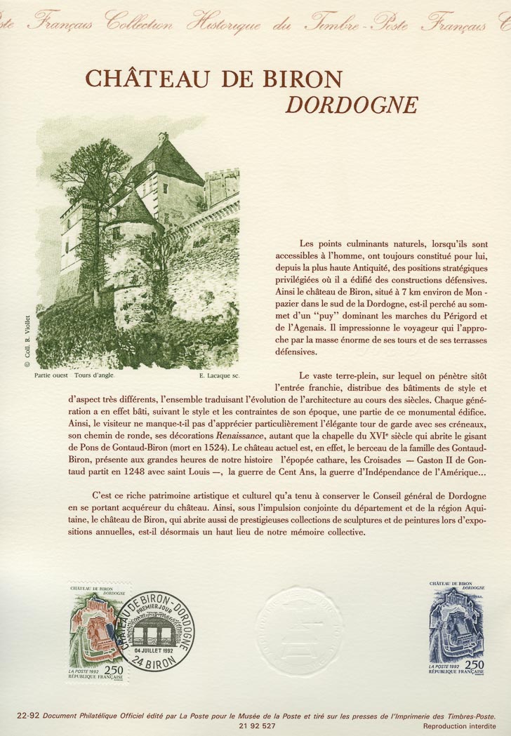 Lot image - France First Day Pages