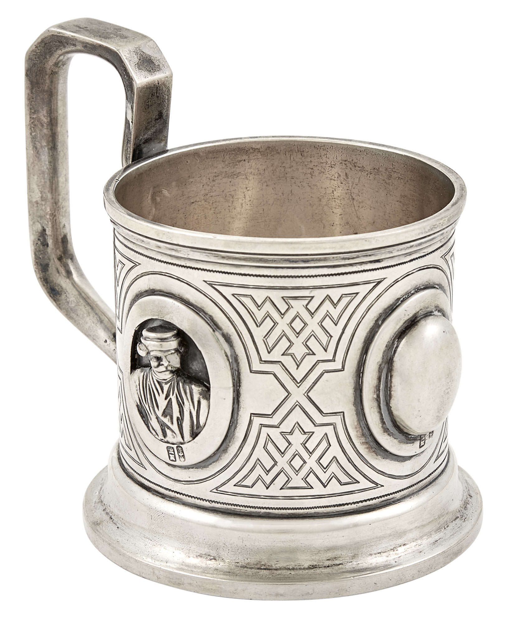 Lot image - Russian Silver Tea Glass Holder