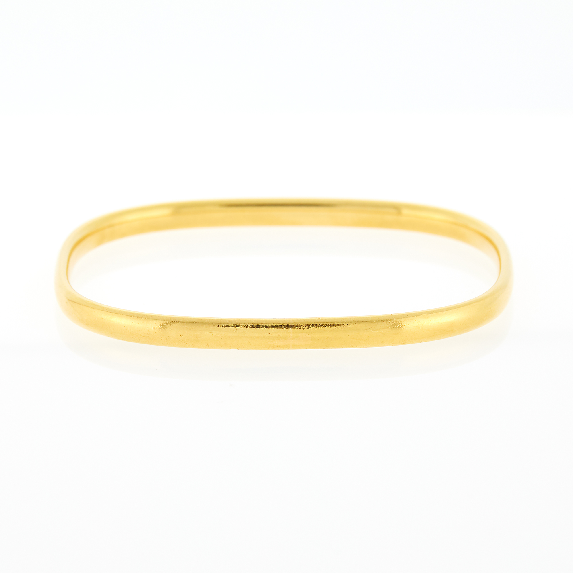 Lot image - Attributed to Din Van Gold Bangle Bracelet