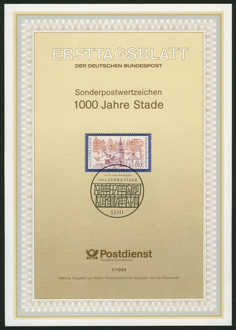 Lot image - Germany Ersttagsblatt Group