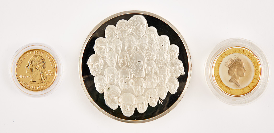 Lot image - Great Britain and United States Mixed Coin Group