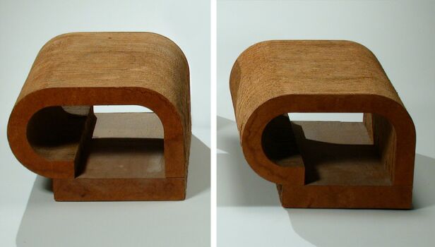 Lot image - Pair of Cardboard Easy Edges