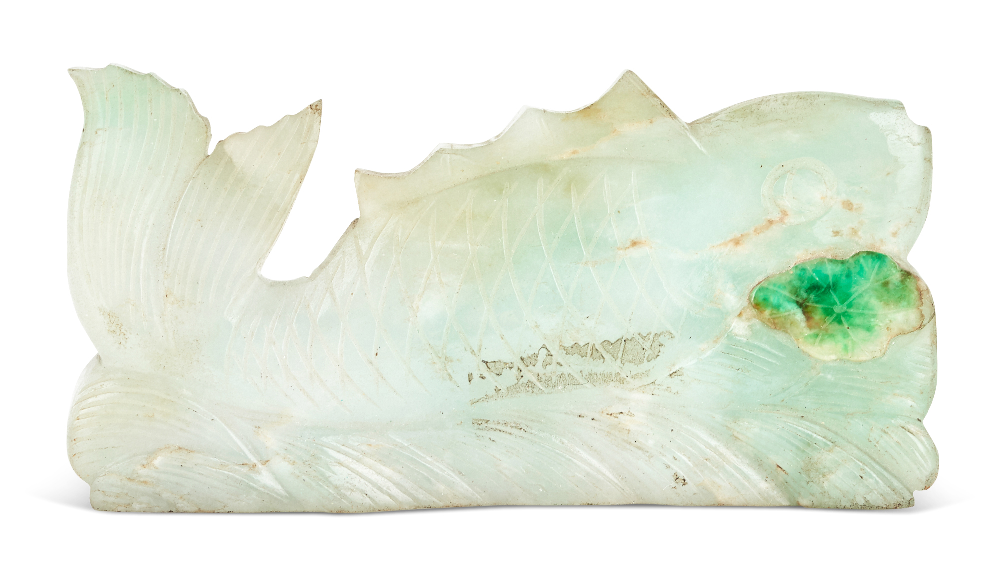 Lot image - A Chinese Jadeite Carving