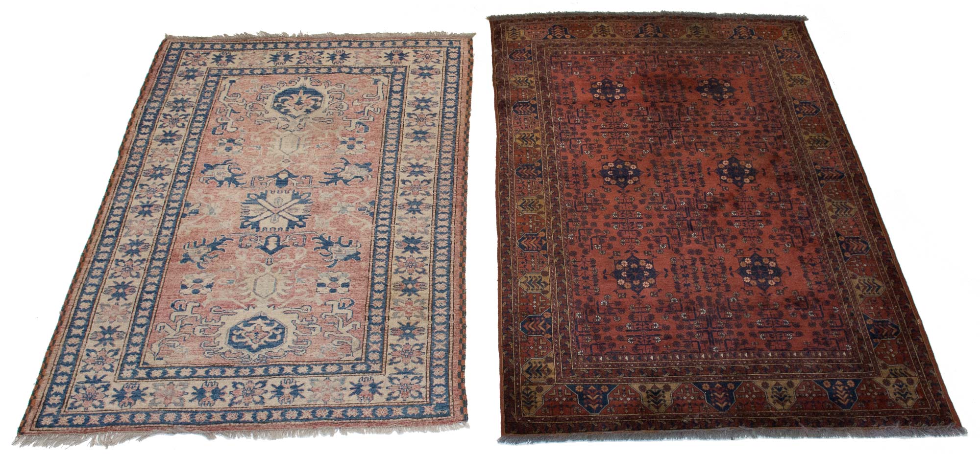 Lot image - Two Afghan Rugs