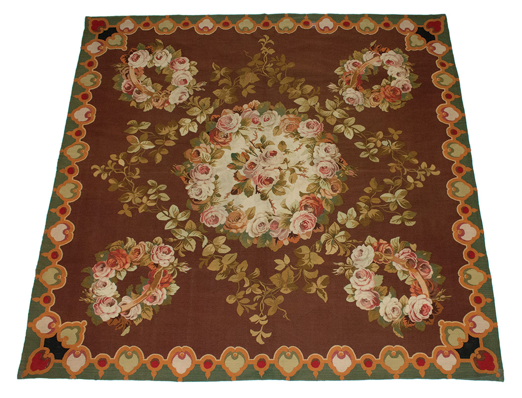 Lot image - Napoleon III Aubusson Rug