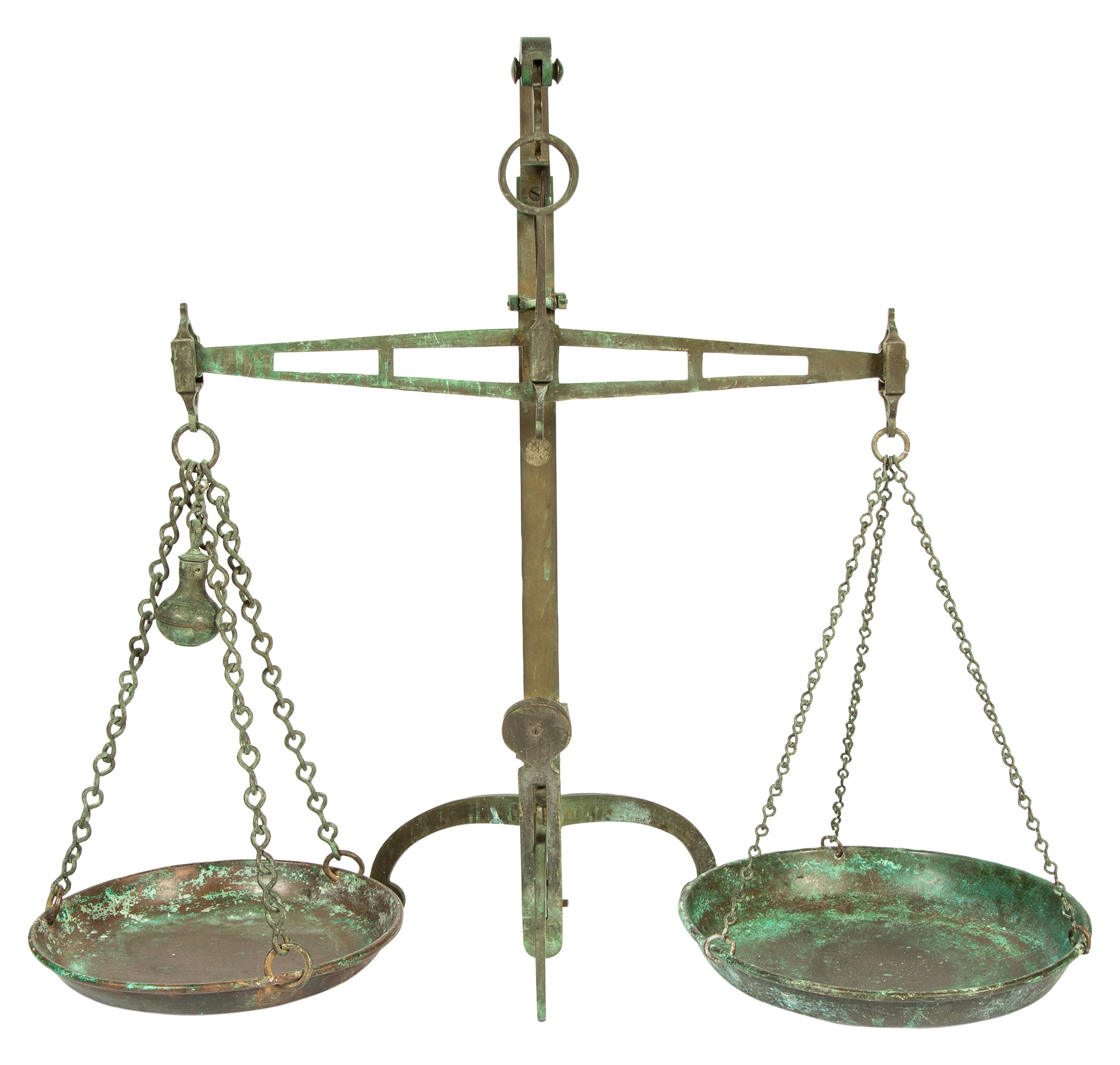 Lot image - Bronze Balance Scale