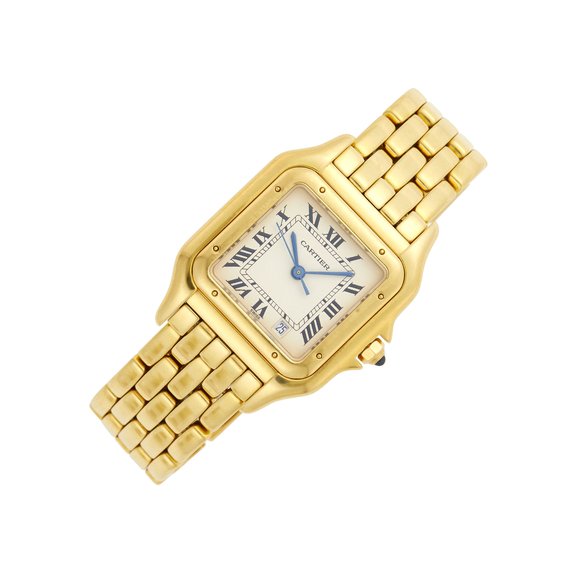 Lot image - Cartier Gold Panthère Wristwatch