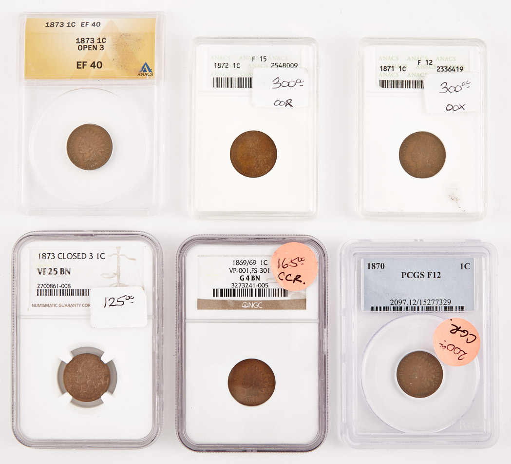 Lot image - United States Indian Cent Group
