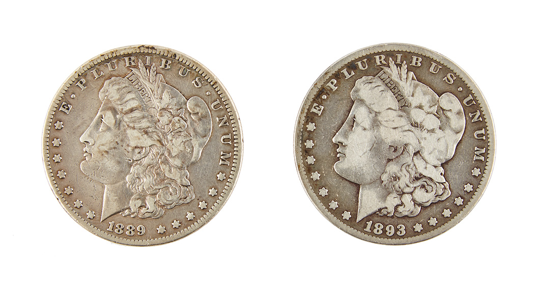 Lot image - United States Morgan Silver Dollar Type Set