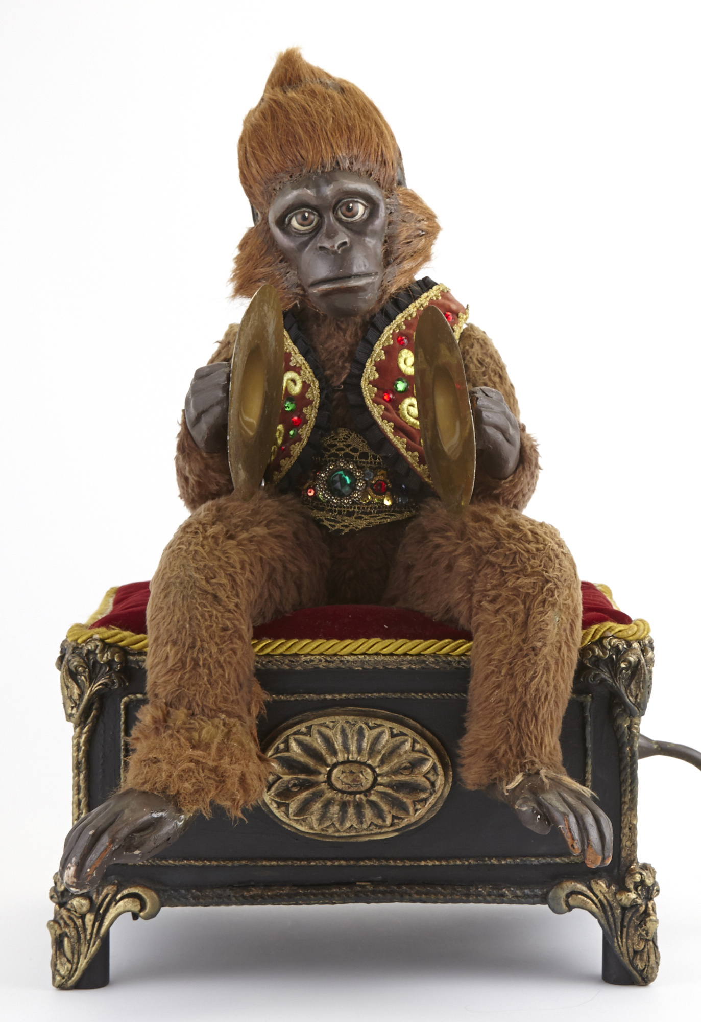Lot image - THE PHANTOM OF THE OPERA  Stage used mechanical monkey music box prop from the recent West End Production of Phantom of the Opera.