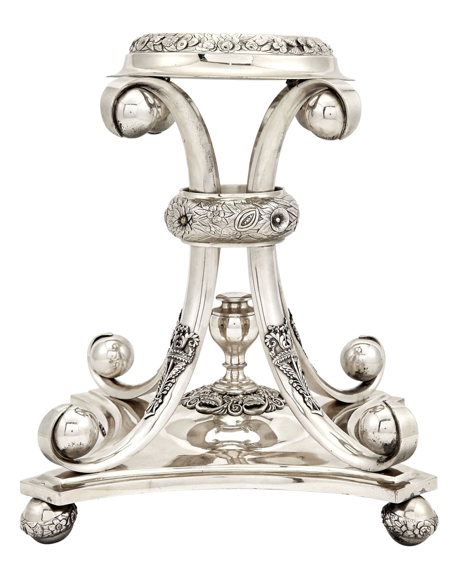 Lot image - Austrian Silver Centerpiece